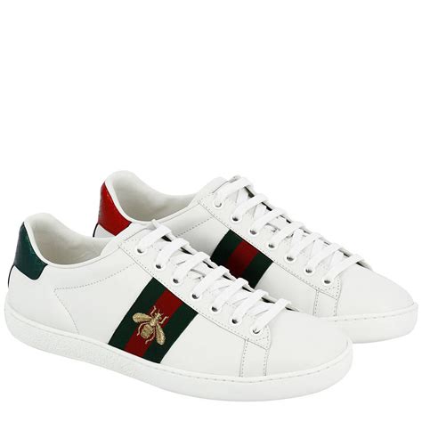 gucci white womens shoe|white gucci shoes sale.